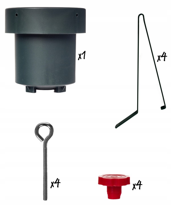 Stojak CHOINKOWY metalowy pod na choinkę podstawka drzewko pojemnik