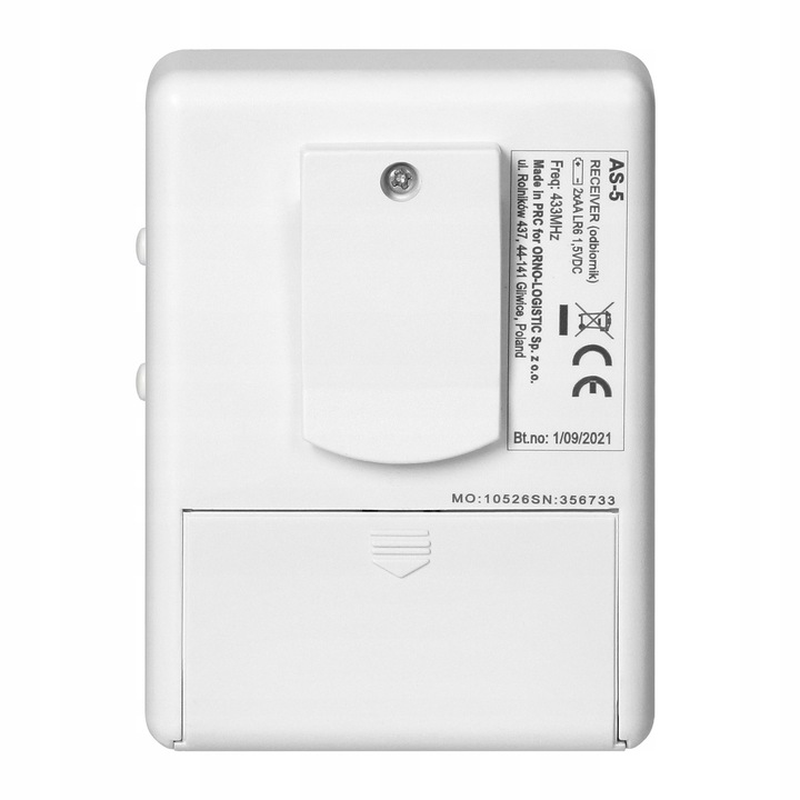 ALARM BEZPRZEWODOWY CZUJNIK RUCHU SYGNALIZATOR WEJŚCIA DO SKLEPU NA BATERIE