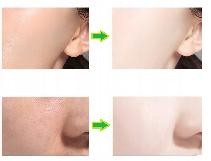 MASECZKA DO TWARZY GREEN TEA STICK OCZYSZCZA WĄGRY MASKA NA TWARZY SZTYFT