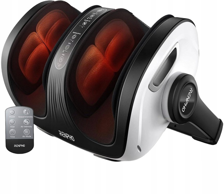 RENPHO R-D001R SHIATSU URZĄDZENIE DO MASAŻU MASAŻER DO ŁYDEK Z OGRZEWANIEM