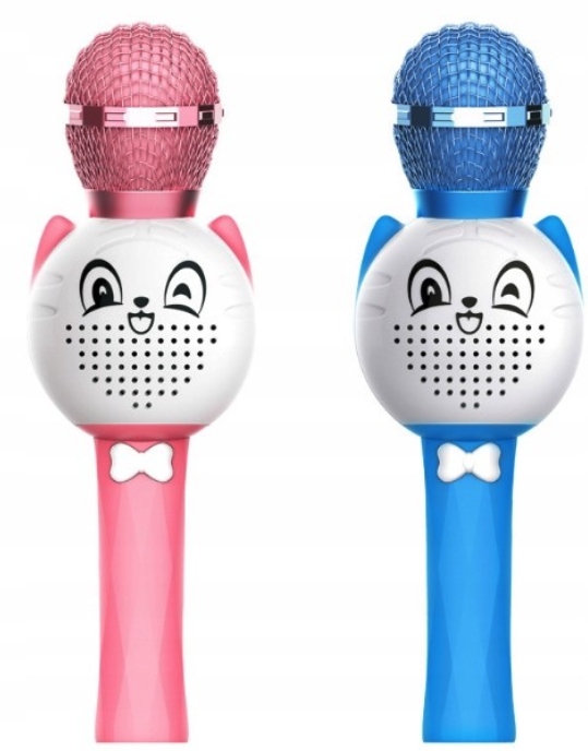 MIKROFON BEZPRZEWODOWY KARAOKE BLUETOOTH KOLORY