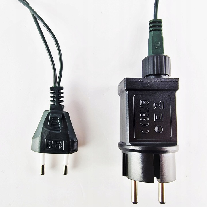 LAMPKI CHOINKOWE KULKI 100 LED ZIMNA BIEL 8 FUNKCJI IP44 NA CHOINKĘ CHOINKA