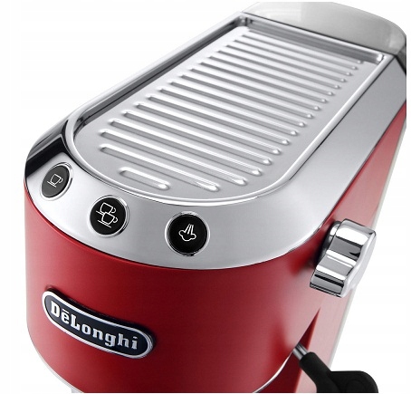 Ciśnieniowy Ekspres kolbowy do kawy spieniacz SLIM DeLonghi EC685.R (NK)