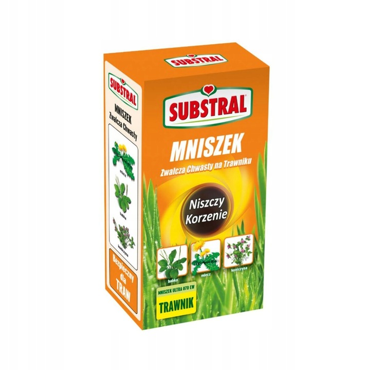 ŚRODEK NA CHWASTY W TRAWNIKU MNISZEK ULTRA 500 ml