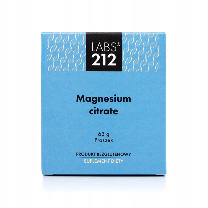 Magnesium citrate Magnez w proszku LABS212 63 g