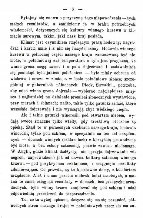 Kultura winorośli Konrad Niklewicz reprint 1893