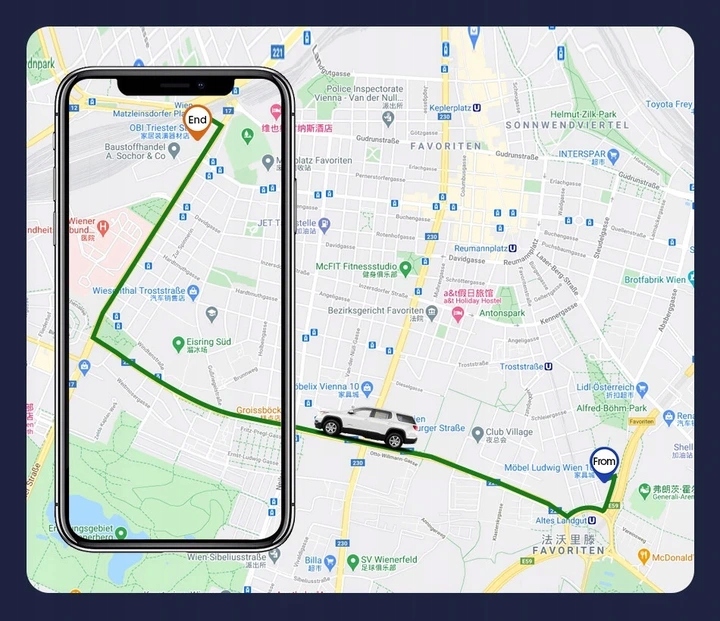 T8DUAL Wideorejestrator 4K SONY IMX335 Wifi GPS 64