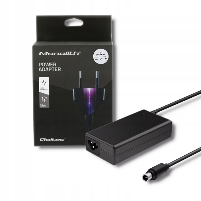 Qoltec Mocny Szybki Zasilacz do hulajnogi Xiaomi Mi 84W 42V 2A 8.0x8.0 +pin