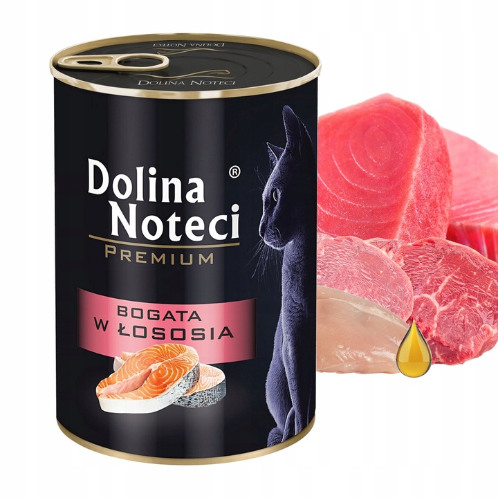 DOLINA NOTECI Premium Mokra karma dla kota Mix Smaków 20 x 400g bezzbożowa