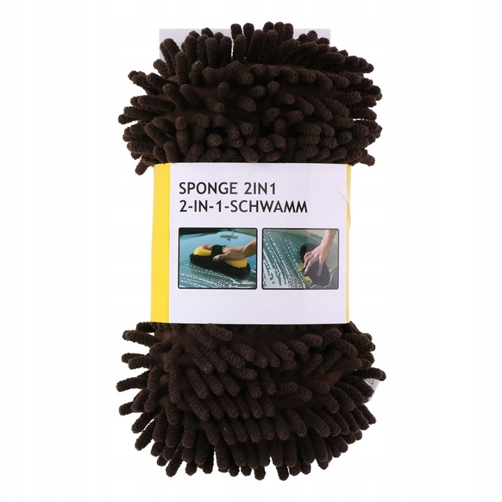 Gąbka do mycia auta z mikrofibrą Dunlop