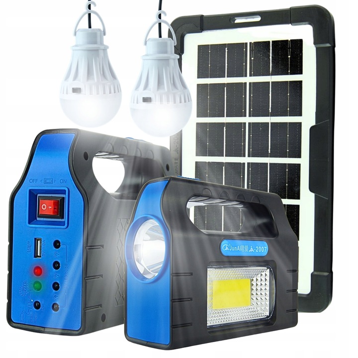 SYSTEM AWEARYJNEGO ZASILANIA! OŚWIETLENIE POWER BANK ŁADOWARKA survival pro