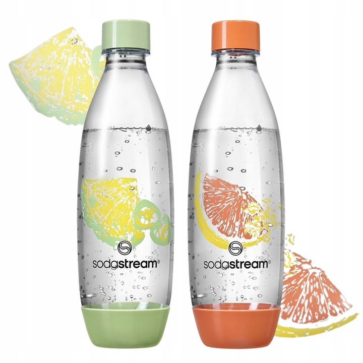 SodaStream Butelki 1L do Saturatora Fuse Crafted Cytrusy 2 szt. Zestaw
