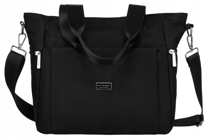 Torebka damska pojemna shopper Peterson z paskiem na ramię miejska sportowa