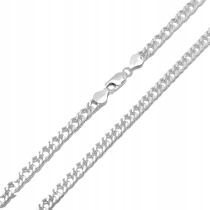 Łańcuszek srebrny pr. 925 Splot Rombus Rombo do Zawieszek | 45 cm x 2.5 mm