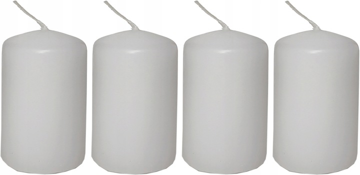 Zestaw do zrobienia wieńca adwentowego, białe świece, wieniec, podstawki