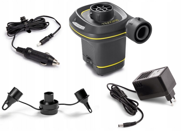 INTEX 66634 POMPKA ELEKTRYCZNA 12V 230V 3 KOŃCÓWKI