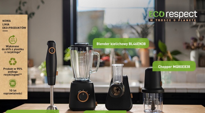 Blender kielichowy stojący TEFAL Eco Respect BL46E