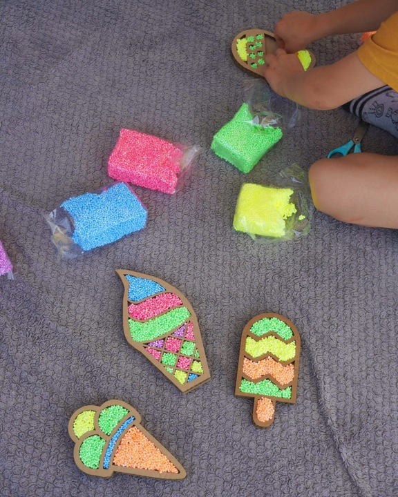 Piankolina 6 kolorów Neonowa