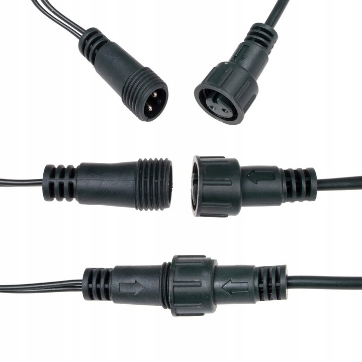 ŚWIATEŁKA LAMPKI LED ZEWNĘTRZNE CHOINKOWE BIAŁY ZIMNY 1000 LED 60M CHOINKĘ