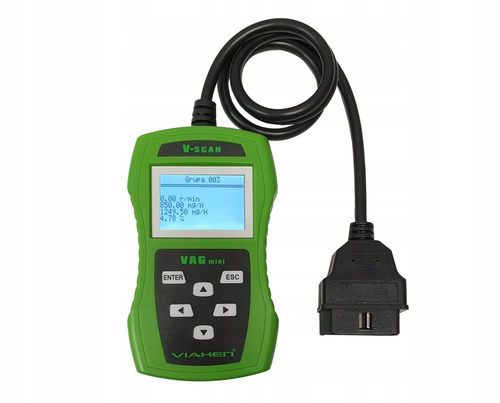 Nowy Skaner VSCAN VAG MINI PL K+CAN