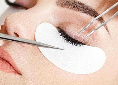 Płatki Pod Oczy Do Przedłużania Rzęs Żółte 50 Par