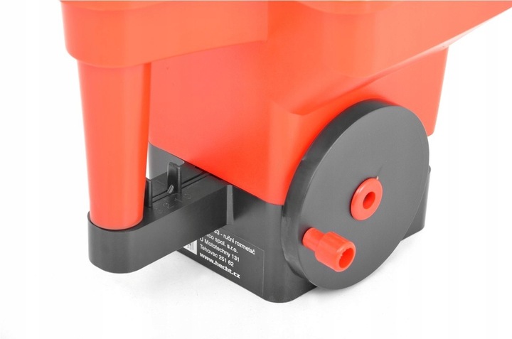 Siewnik Rozsiewacz Do Trawy Nasion Soli Ręczny HECHT 33 Pojemność 3L