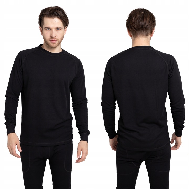 BIELIZNA TERMOAKTYWNA DAMSKA S MĘSKA KOMPLET ODDYCHAJĄCA CIEPŁA Z MESZKIEM