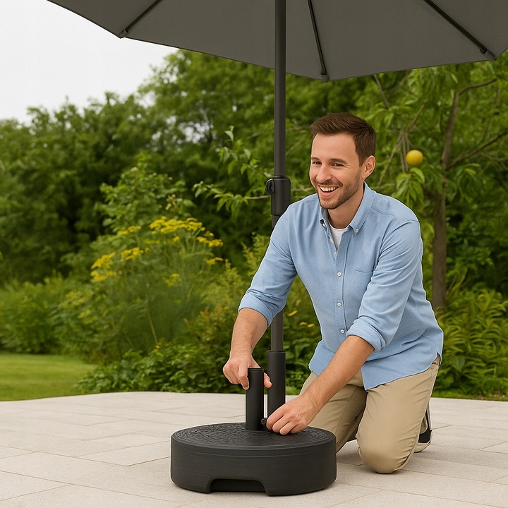 obciążenie PODSTAWA DO PARASOLA 22L OBCIĄŻNIK XXL BAZA OGRODOWEGO STOJAK