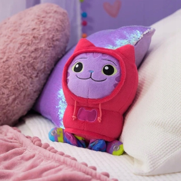 KOCI DOMEK GABI MASKOTKA PLUSZAK DELUXE PLUSZOWY DJ KOCIMIĘTKA 25 CM