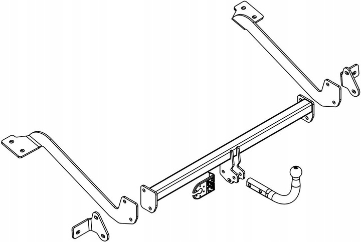 Hak holowniczy+MODUŁ7pin Peugeot PARTNER II TEPEE (L2 - 4680) LONG