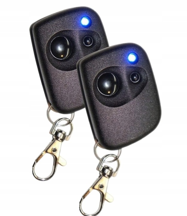 2x PILOT DO BRAMY FIX 2 KANAŁY 433MHZ DIODA BATERIA W ZESTAWIE ZAMIENNIK