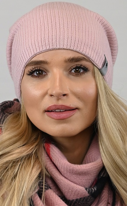 CZAPKA beanie smerfetka damska polar