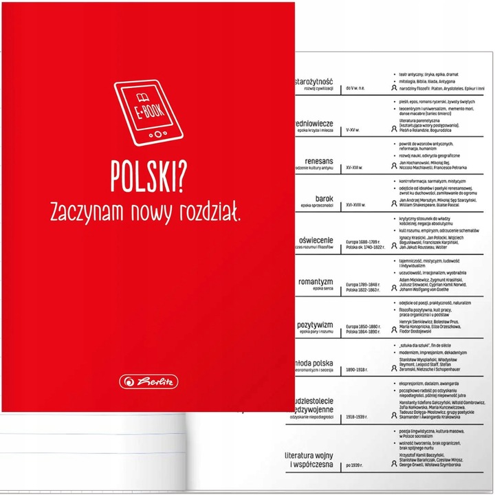 ZESTAW 10 ZESZYTÓW PRZEDMIOTOWYCH ZE ŚCIĄGĄ 60k A5 klasa 7-8 + ZAKŁADKA