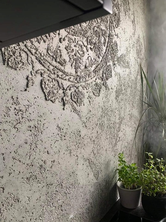 SUROWY BETON architektoniczny TYNK dekoracyjny D-CORpro