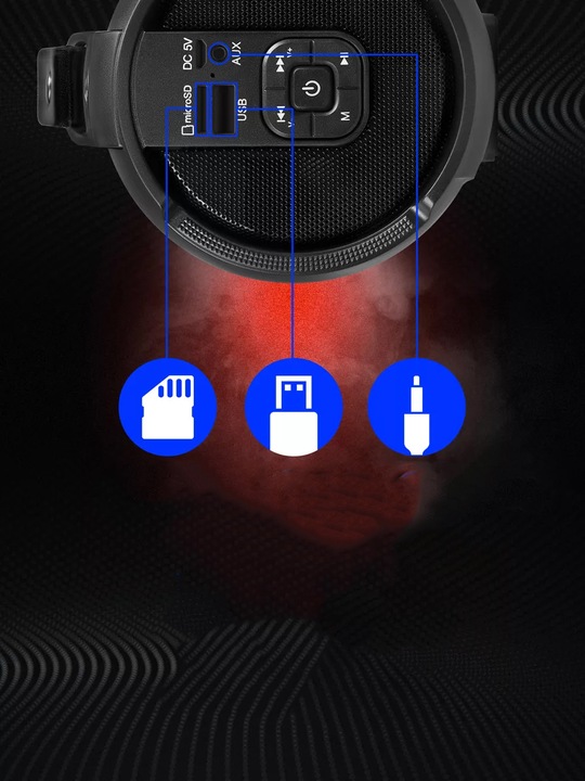 Defender BEATBOX 16 Duży Mocny Głośnik Bluetooth Radio FM MP3 Bezprzewodowy