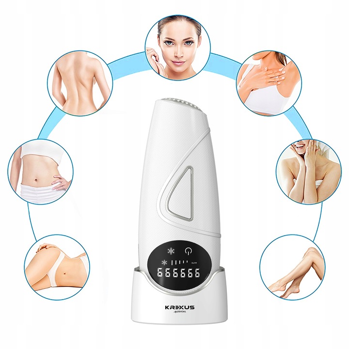 Depilator IPL Krexus Pro ICE COOL Ciało Bikini