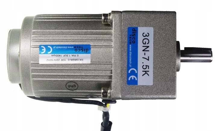 Motoreduktor jednofazowy z regulatorem 12-170 obr./min 15W