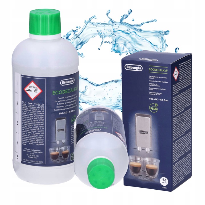 ORYGINALNY ODKAMIENIACZ do ekspresów DeLonghi EcoDecalk 500ml DLSC500