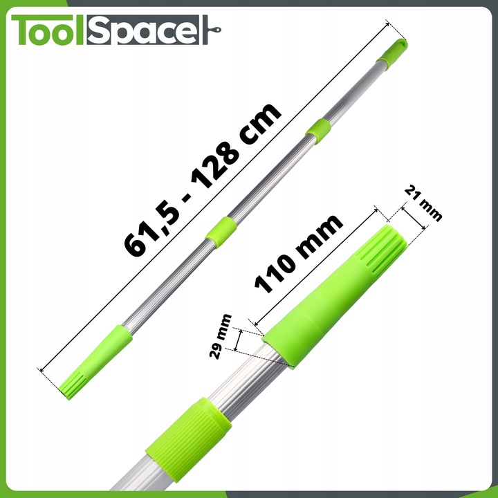 WAŁEK MALARSKI 25cm Zestaw do malowania Ścian i Sufitów Kij teleskopowy PL