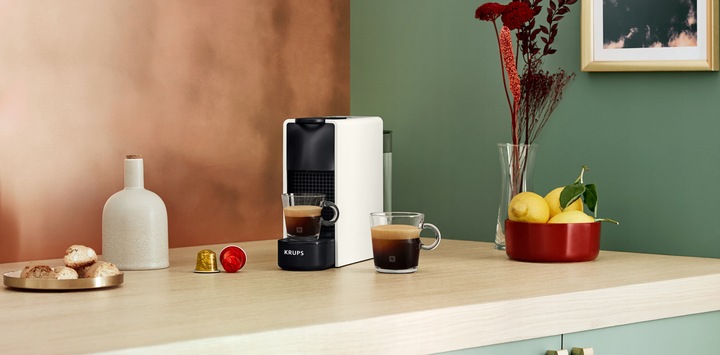 Ekspres Krups NESPRESSO XN110110 ESSENZA MINI biały