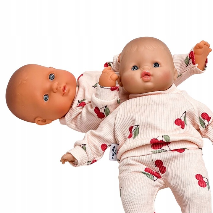 Przytullale, ubranka dla lalki Miniland 32, Minikane 28, dres dla lalki