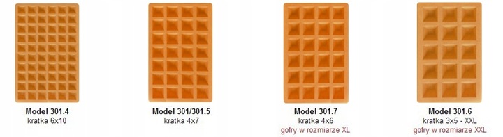 Gofrownica Dezal 301.5B 1300 W Czarny + Drewniany widelec