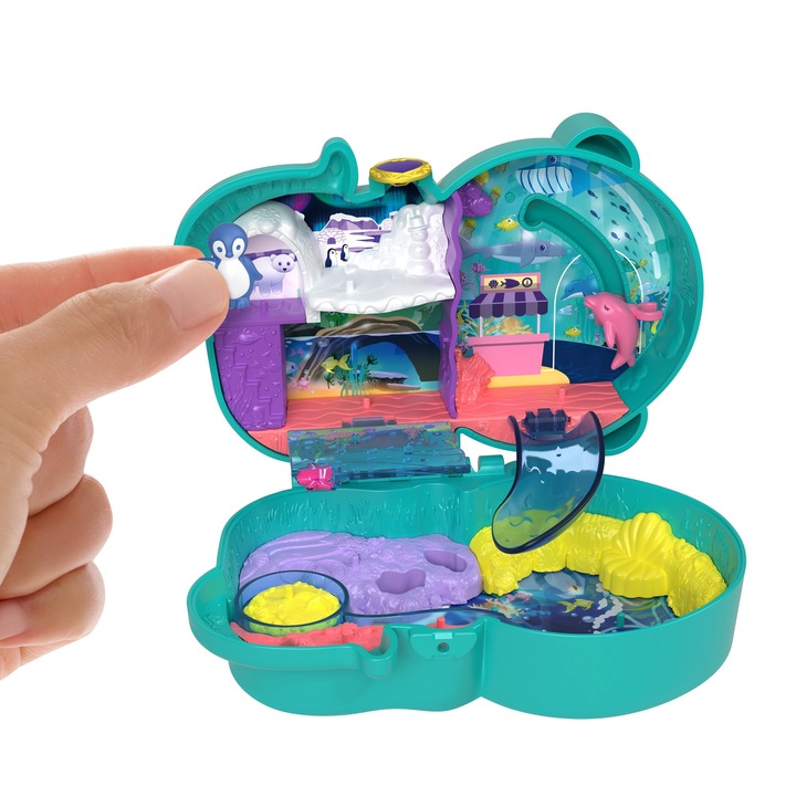 POLLY POCKET Oceanarium wyderki Zestaw kompaktowy