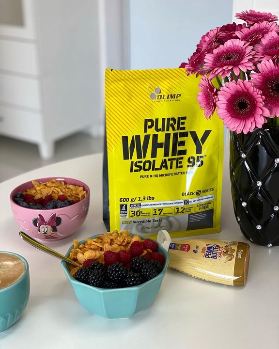 OLIMP PURE WHEY ISOLATE 95 600g ODŻYWKA BIAŁKOWA IZOLAT BIAŁKA WHEY WPC