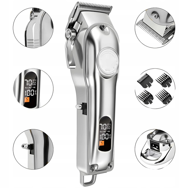 MASZYNKA DO STRZYŻENIA PSÓW PSA CICHA PROFESJONALNA BEZPRZEWODOWA MOCNA