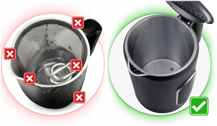 CZAJNIK ELEKTRYCZNY REGULACJA TEMPERATURY 2200W PANEL DOTYKOWY 1,7L BERDSEN