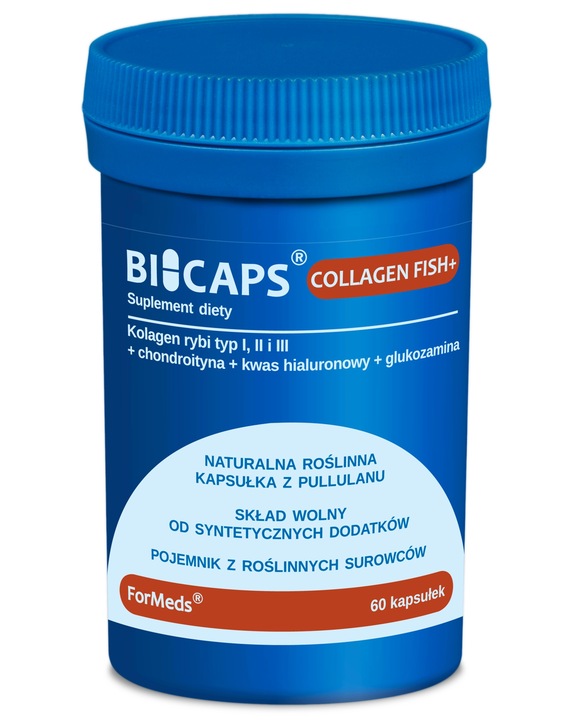 BICAPS ForMeds KOLAGEN RYBI collagen + HIALURONOWY