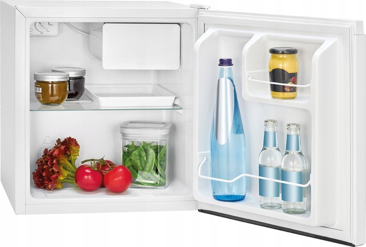 MINI LODÓWKA MAŁA CHŁODZIARKA PODBLATOWA ZAMRAŻARKA BIAŁA HOTELOWA 45L BOMA