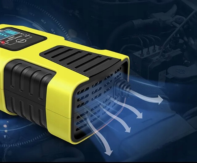 Prostownik Samochodowy do Akumulatorów 6V 12V 2A Ładowarka FUNKCJA NAPRAWY