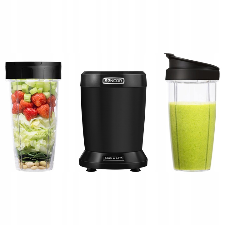 Nutri Blender Smoothie Sencor SNB 4303BK 1000W